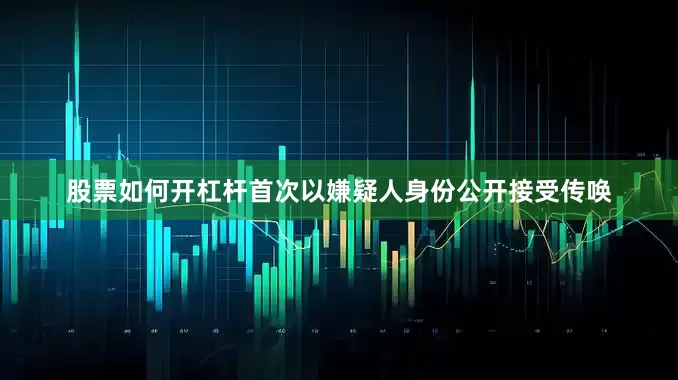 股票如何开杠杆首次以嫌疑人身份公开接受传唤